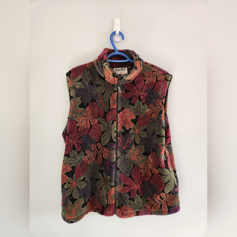Vintage Kelly Sport Fleece Vest